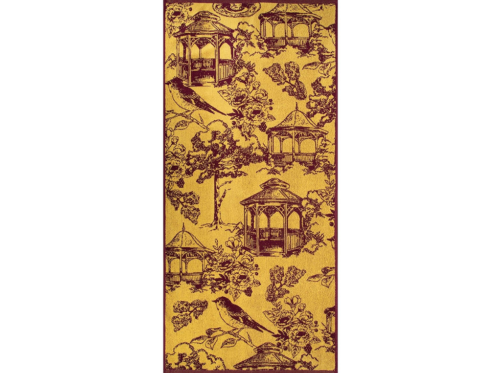 Полотенце махровое 6с102.411ж1 Весеннее утро(кр.дерево1) 67х150см