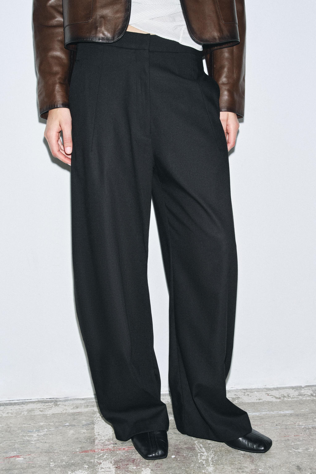 ZW COLLECTION FLOWING BALLOON TROUSERS - Zara фото 2