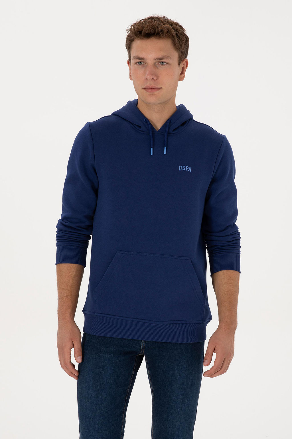 Erkek _ndigo Basic Sweatshirt - U.s. polo assn фото 3