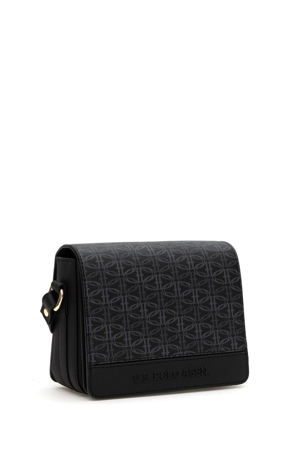 U. S. Polo Assn / Женская черная сумка через плечо - U.s. polo assn фото 2