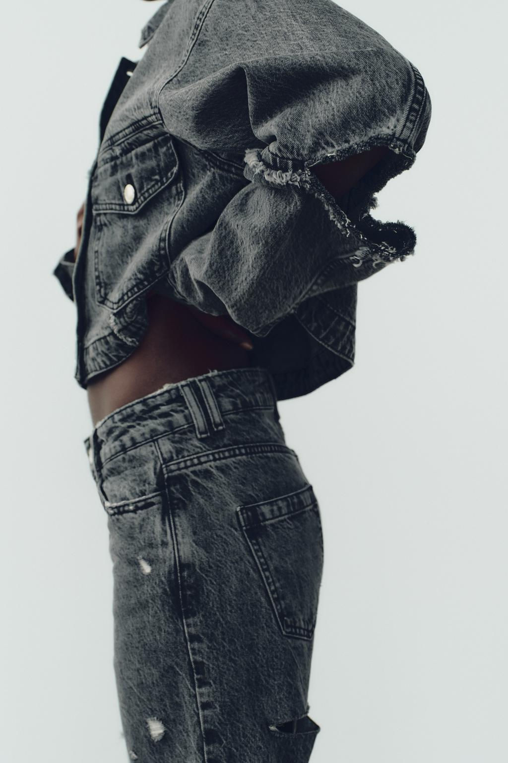 Z1975 MID-RISE STRAIGHT JEANS - Zara фото 3