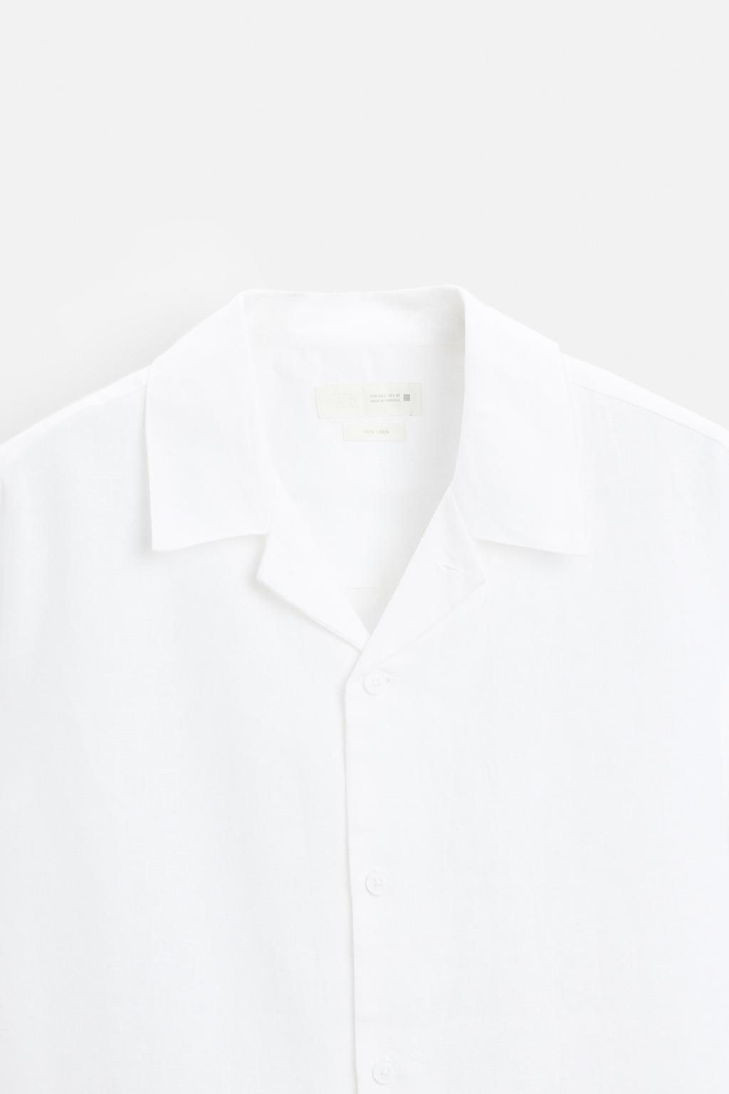 100% LINEN SHIRT - Zara фото 16