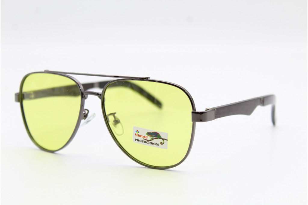 Солнцезащитные очки POMILED (Polarized) (хамелеон,пластик) 08814 58-20-140 С2-56 с мешочком