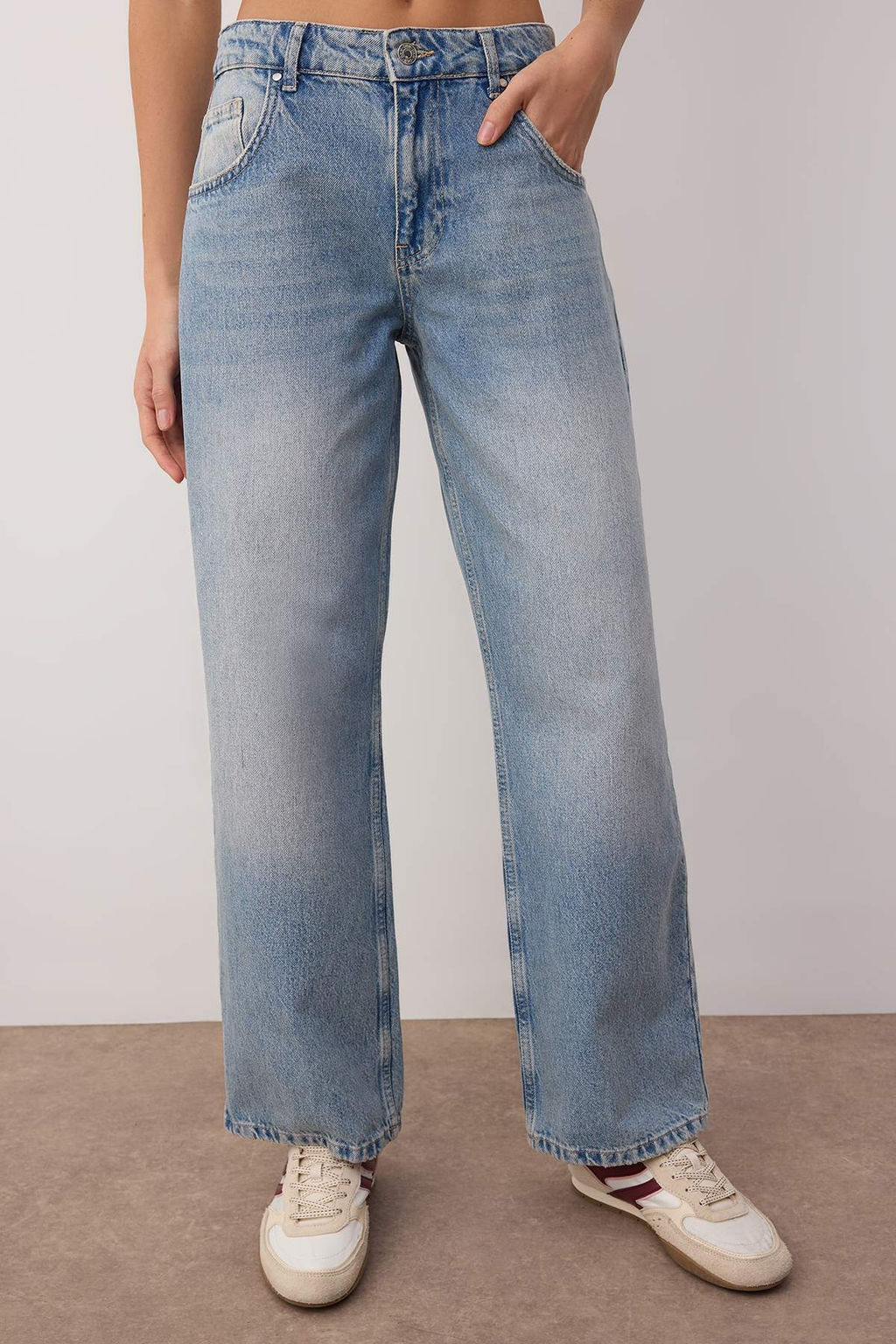 Mavi Yuksek Bel Baggy Jeans TWOAW26JE00129