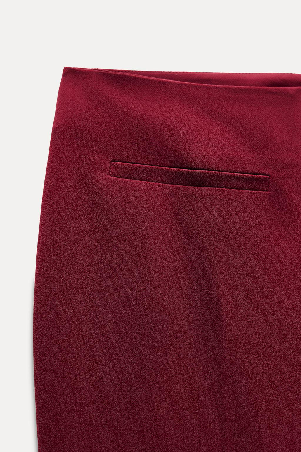 ZW COLLECTION FLARED TROUSERS WITH POCKETS - Zara фото 23