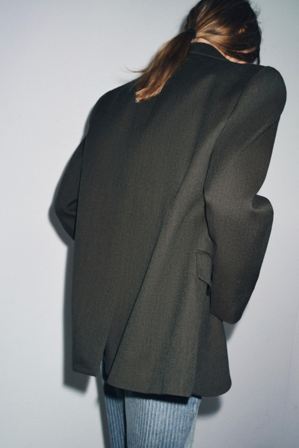 OVERSIZED WOOL BLAZER ZW COLLECTION - Zara фото 13