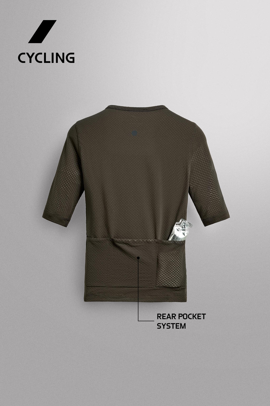 CAMISETA PRIMERA CAPA GRAVEL / Marr?n / Topo