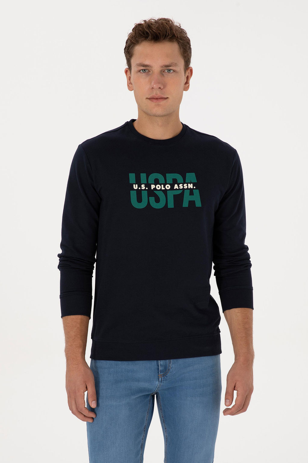 Erkek Lacivert Sweatshirt - U.s. polo assn фото 3