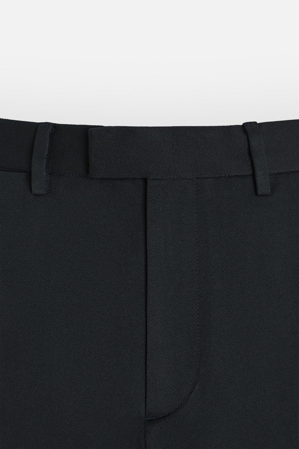 COTTON - WOOL TROUSERS - Zara фото 18