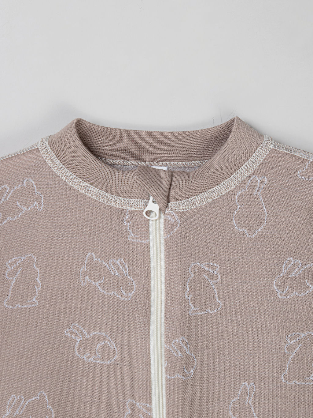 Термокомбинезон с шерстью Кролики 0+ - Bungly фото 10