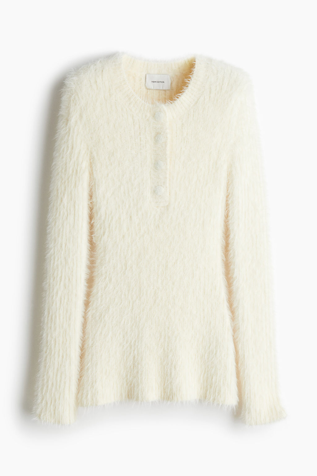 Jersey en punto efecto pelo - H&m фото 7