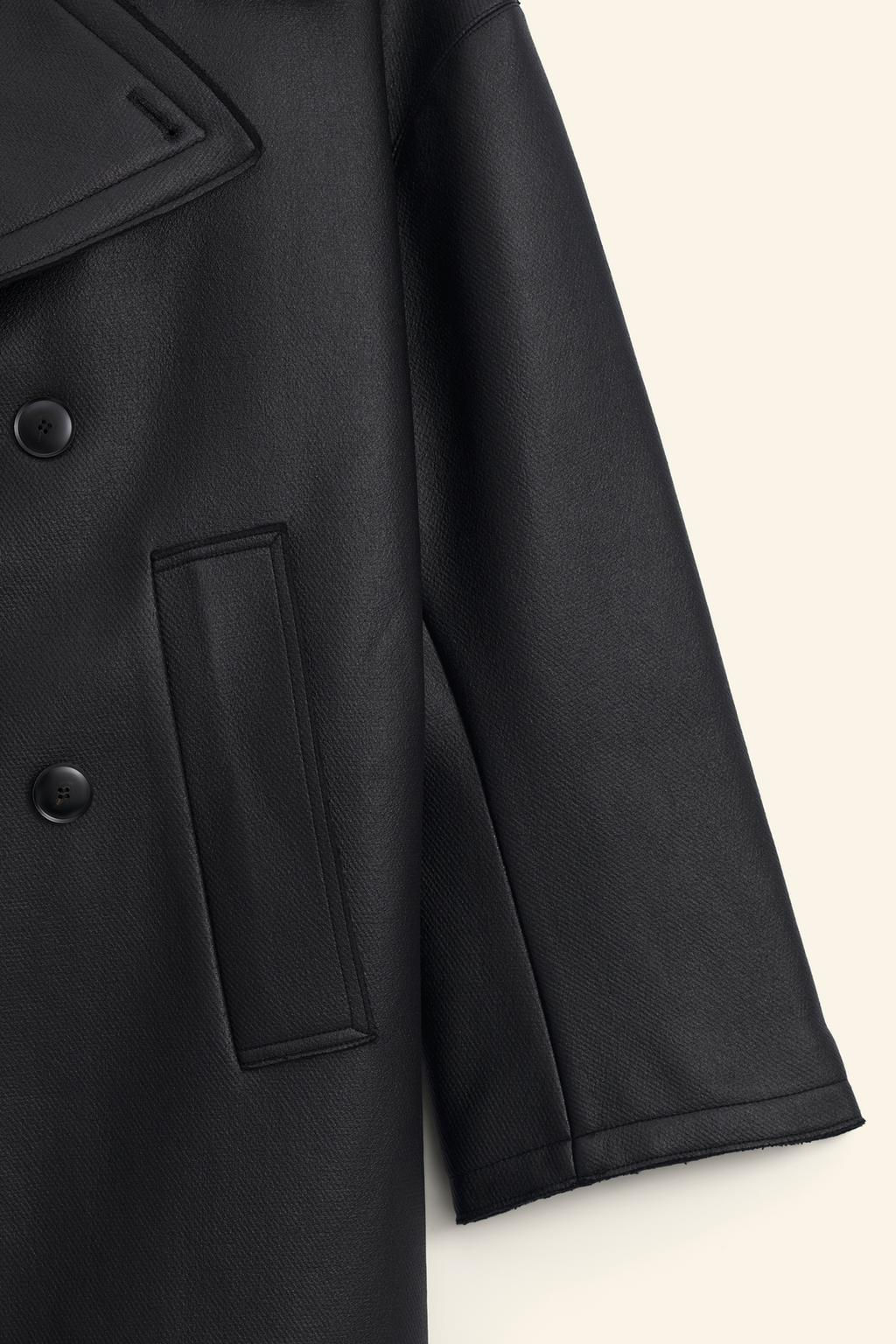 LIMITED EDITION RUBBERISED COAT - Zara фото 10
