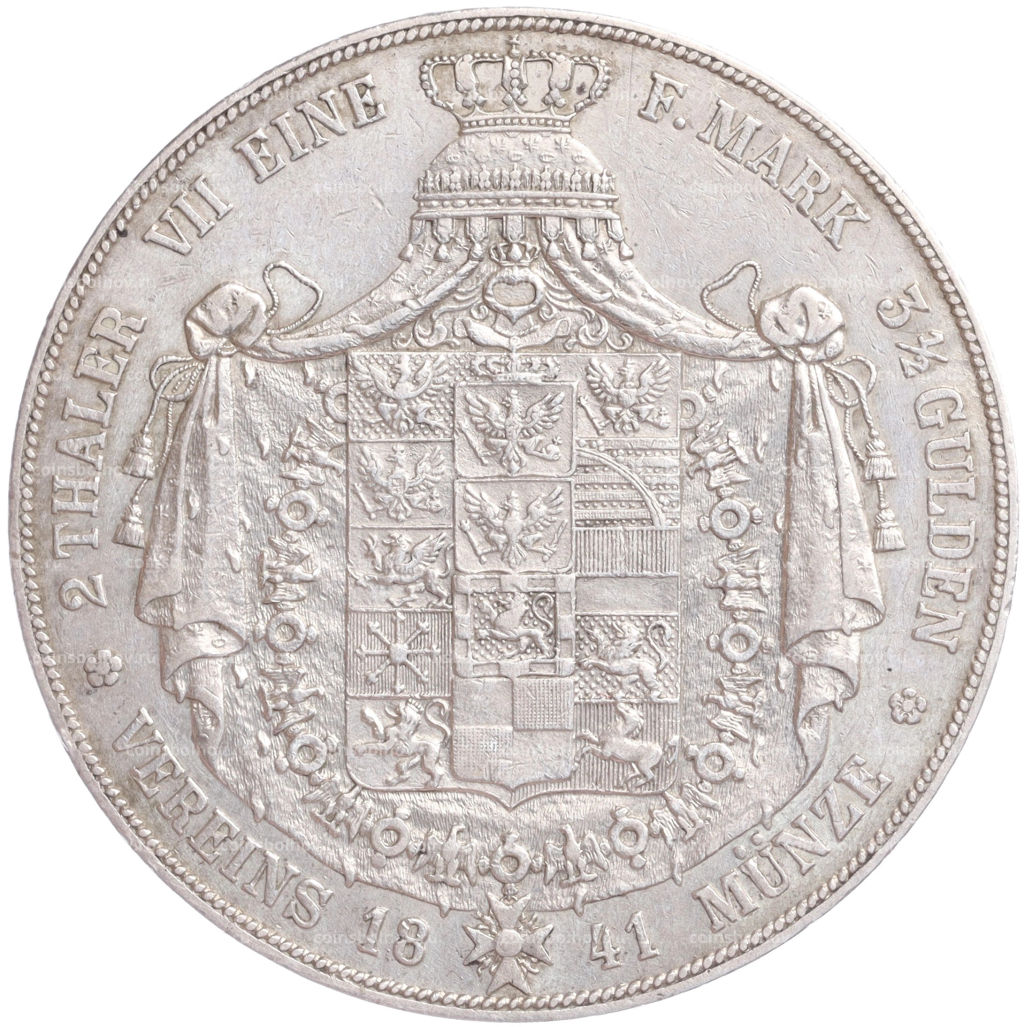 2 талера 1841 года Пруссия