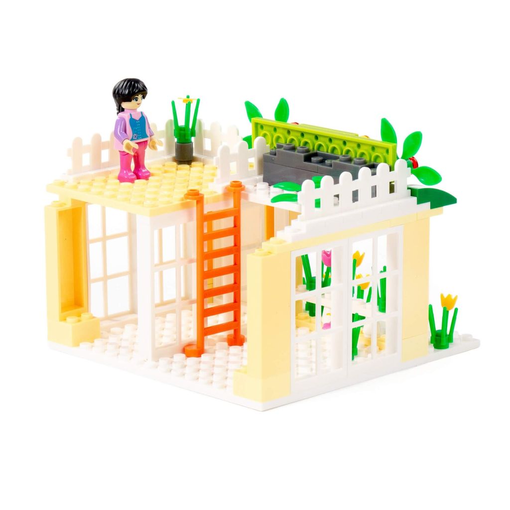 Конструктор Классик Подружки-4 (101 элемент) (в коробке) - Полесье фото 4