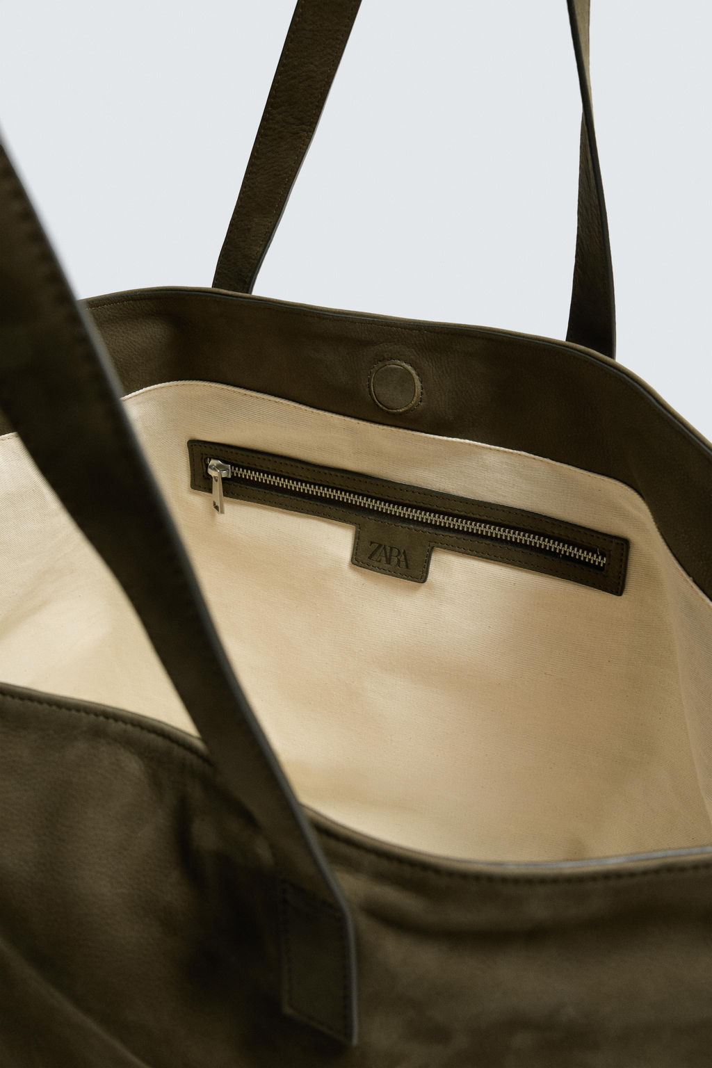 LEATHER TOTE BAG - Zara фото 12