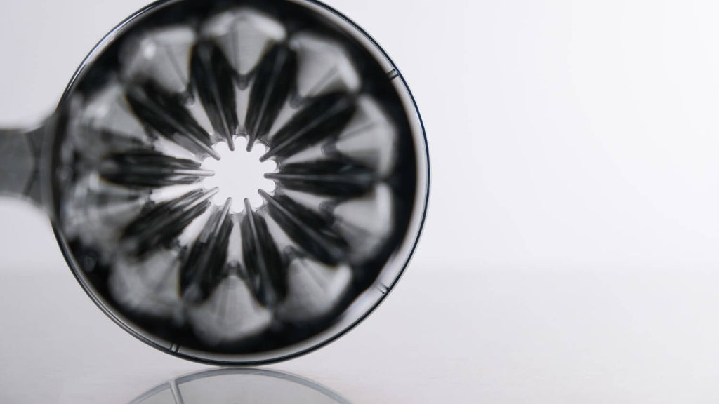 Воронка Cafec Deep 27 пластиковая чёрная (размер 1)