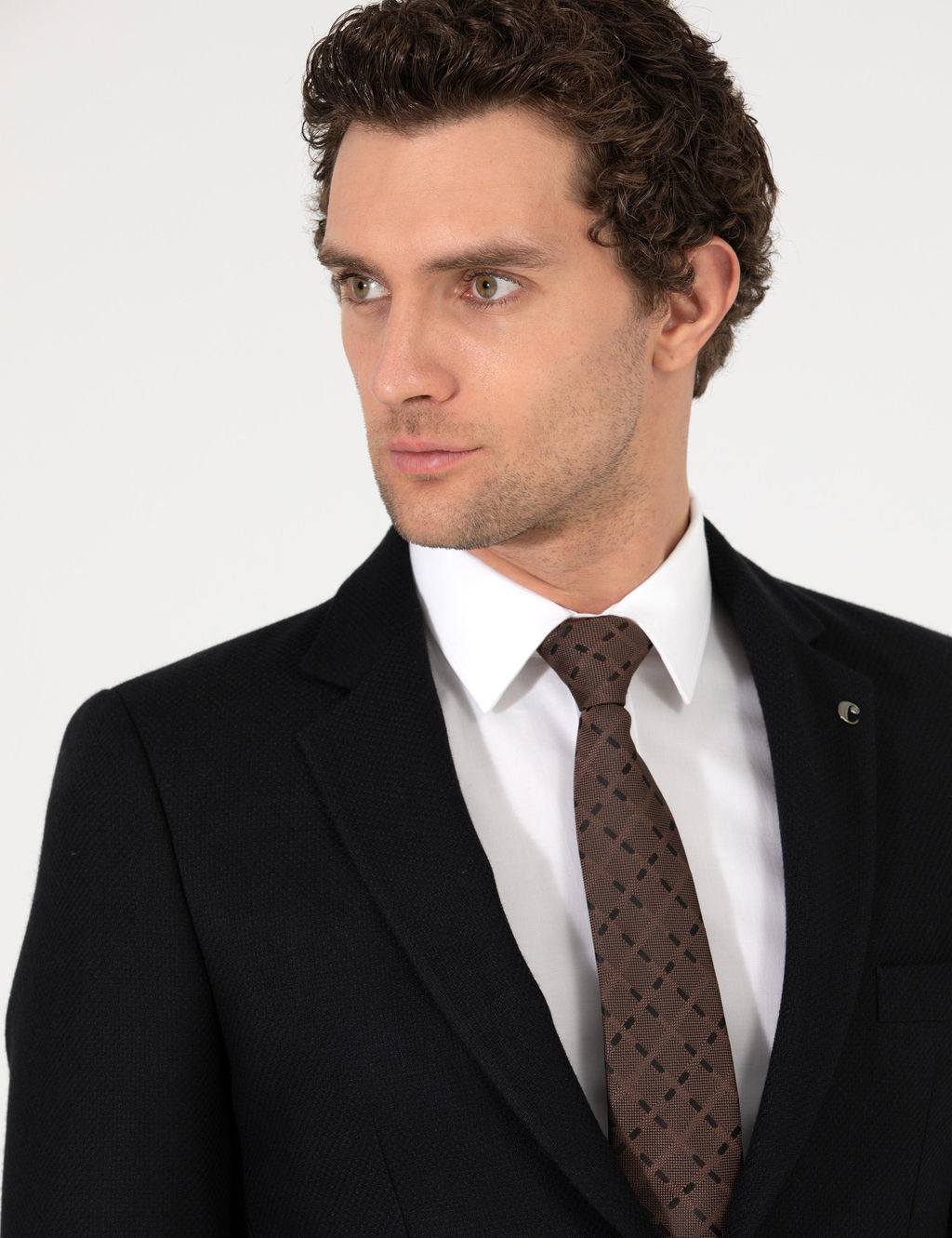 Siyah Slim Fit Ceket - Cacharel фото 2