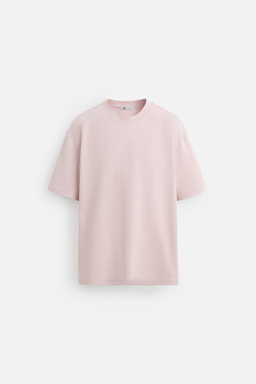 BASIC REGULAR FIT T-SHIRT - Zara фото 53