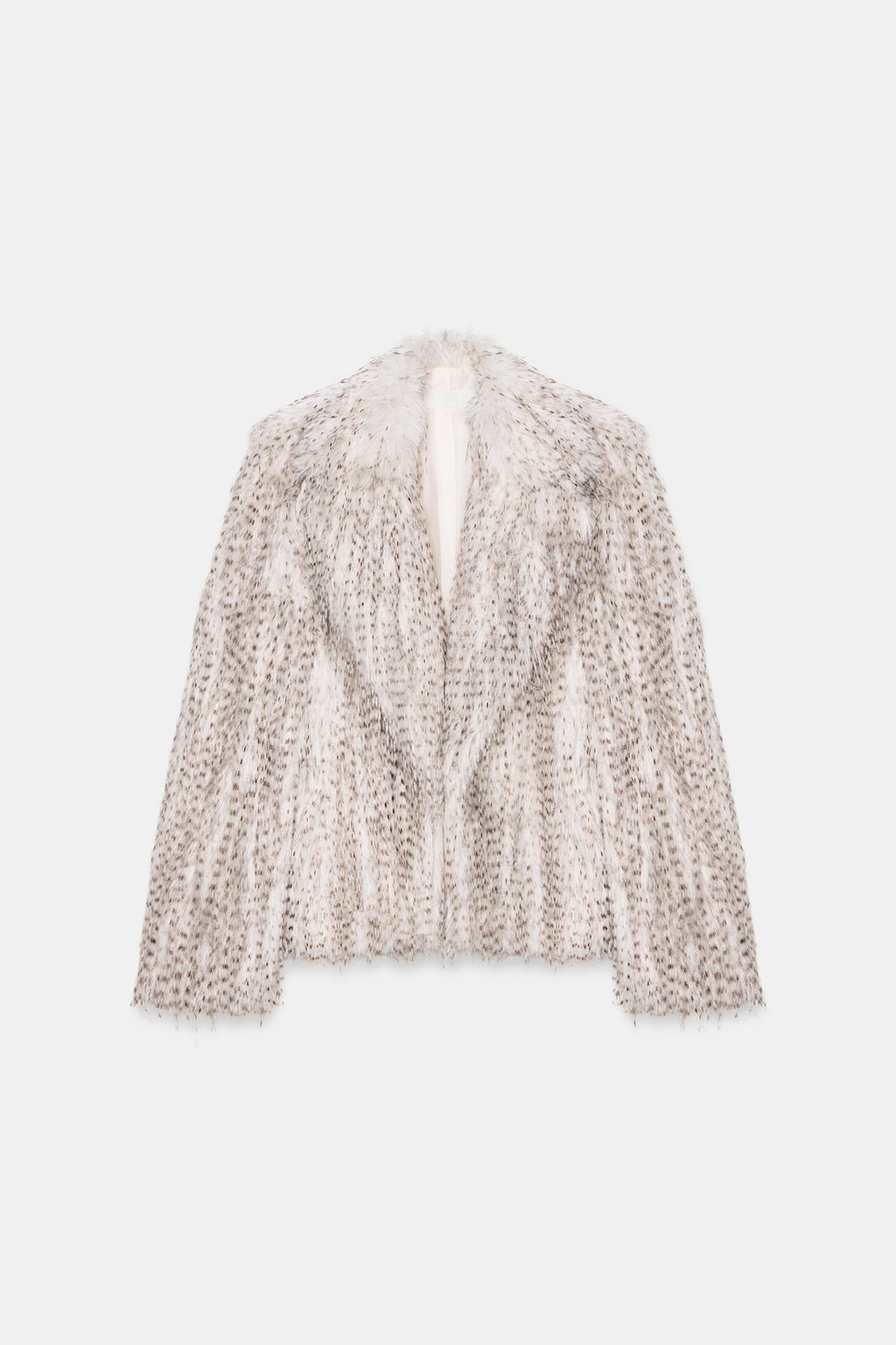 SHORT FAUX FUR COAT - Zara фото 9