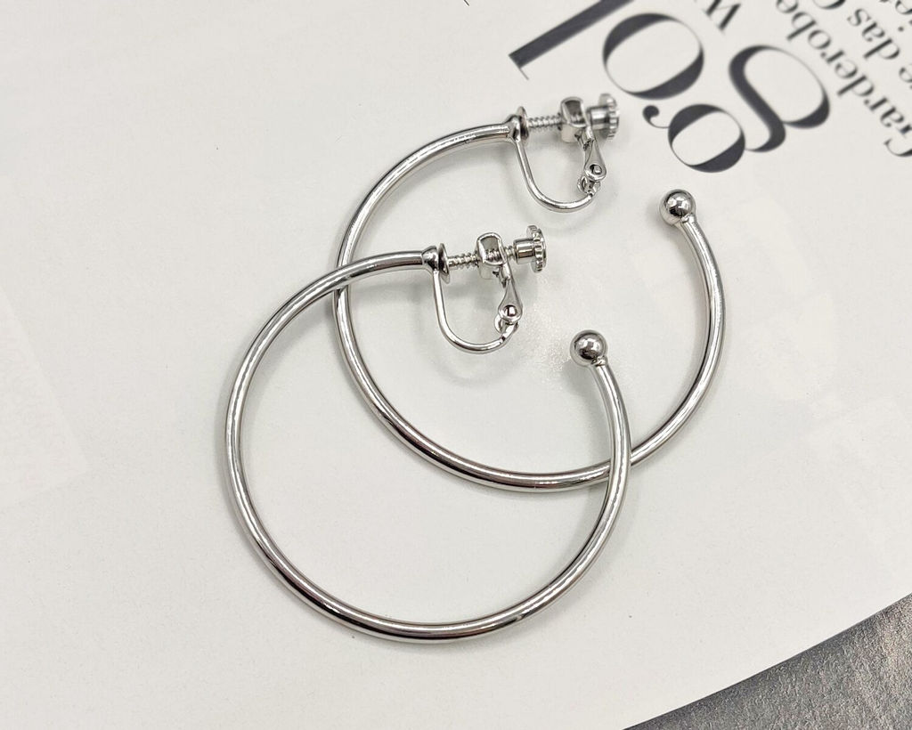 Серьги-клипсы Кольца