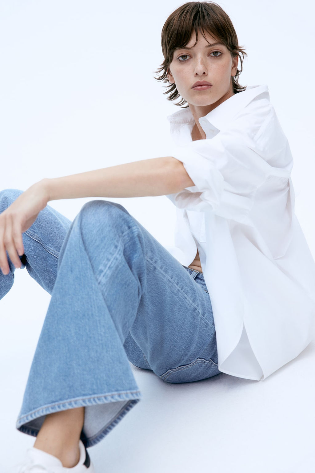 Wide High Jeans - H&m фото 3