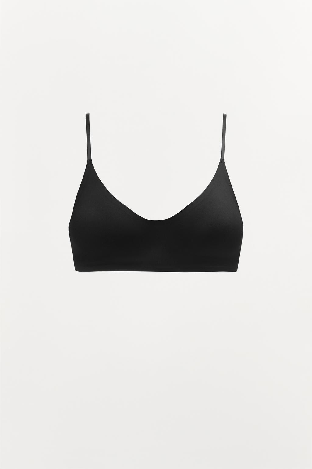 BRALETTE WITH POLYAMIDE STRAPS - Zara фото 12