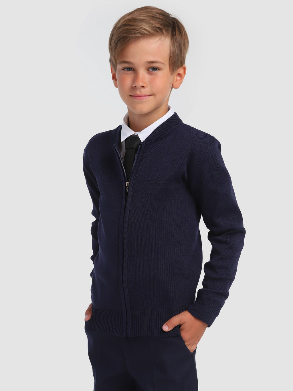 Кардиган для мальчиков - Синий мир фото 10
