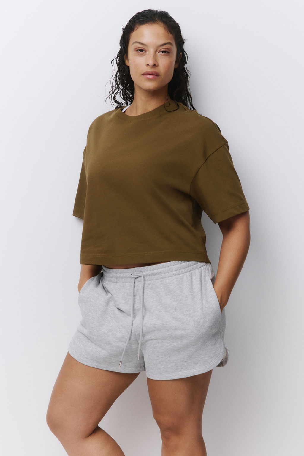 Camiseta boxy - H&m фото 8