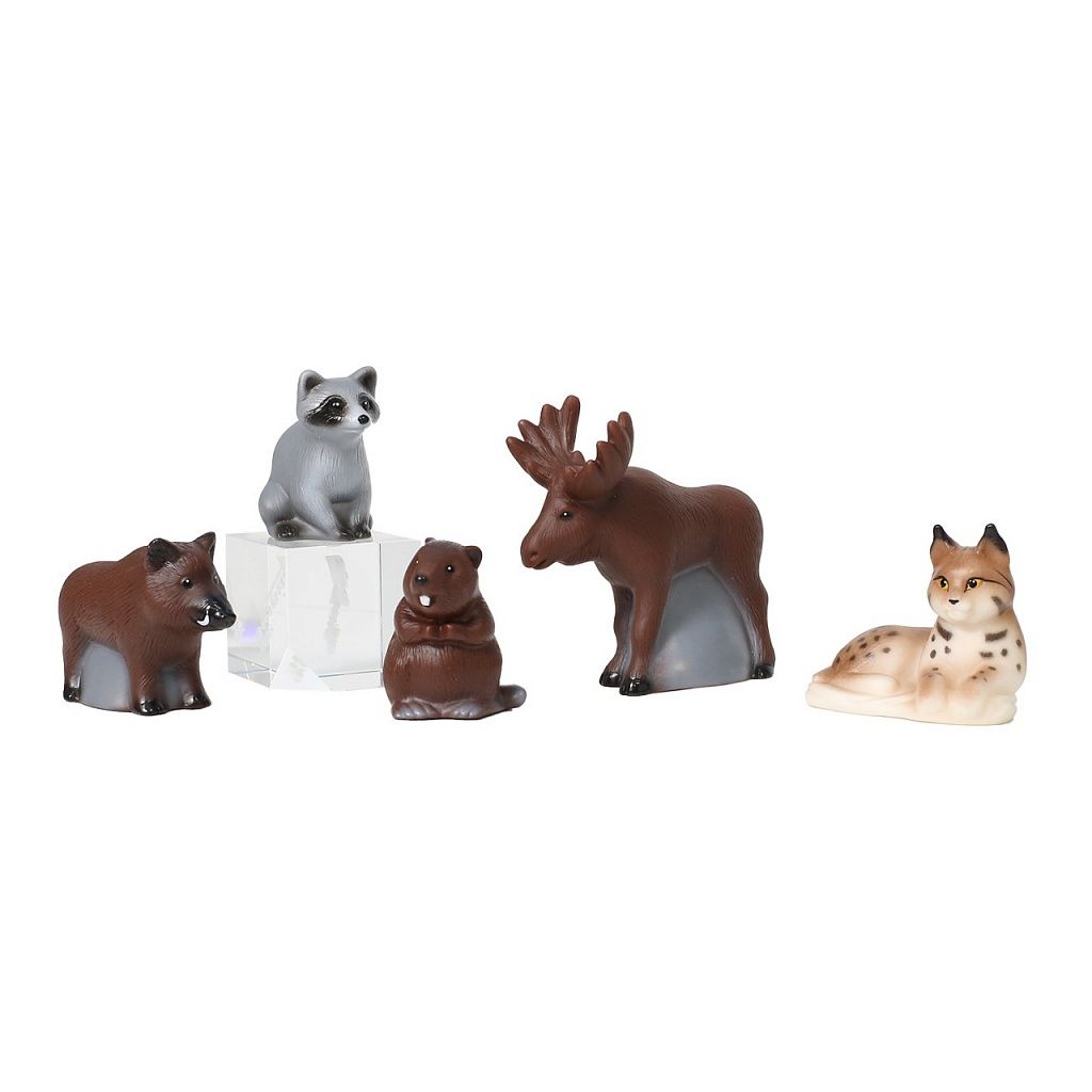 Набор ВЕСНА Животные тайги и леса артикул: В4196