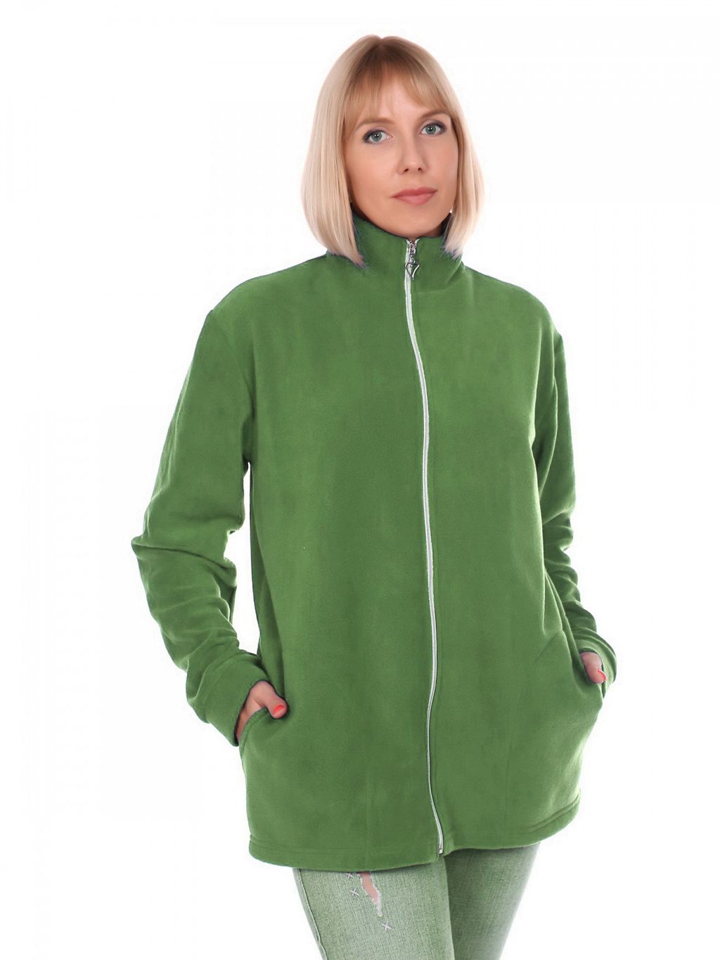 Т0140-1 Толстовка женская флис сиреневый - АстраТекстиль фото 7