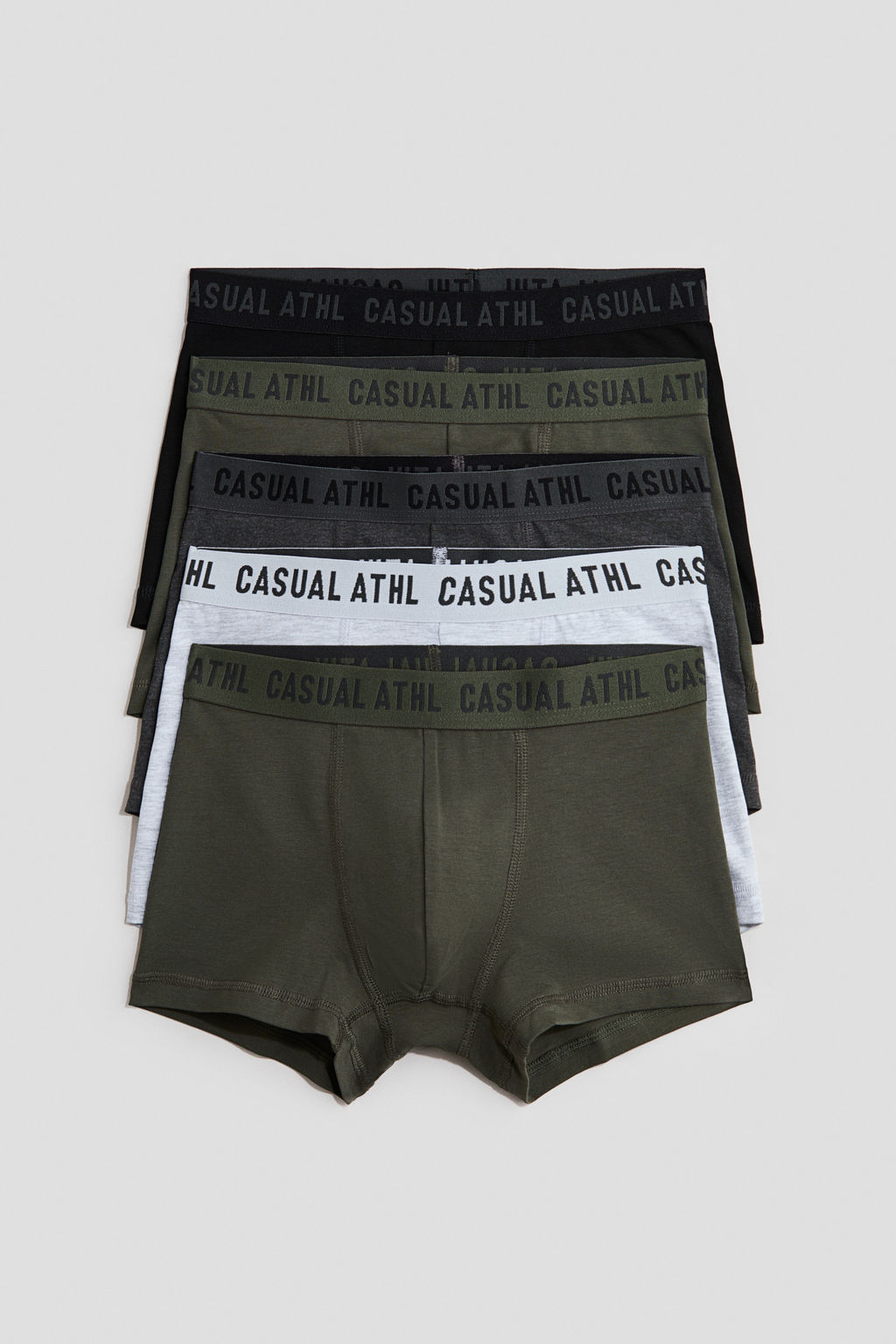 Pack de 5 calzoncillos trunk en algod?n - H&m фото 2