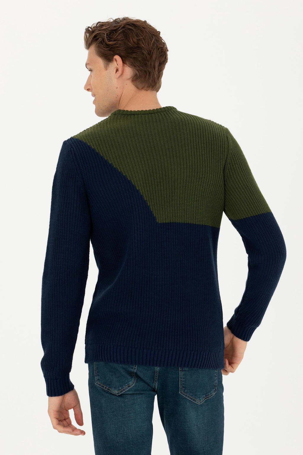 Мужской темно-синий свитер - U.s. polo assn фото 19