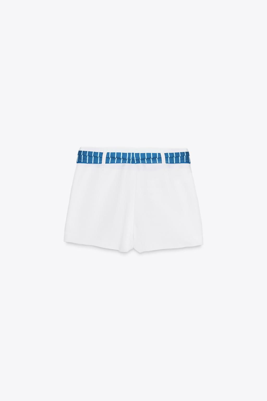 STRIPED SCARF SKORT - Zara фото 2