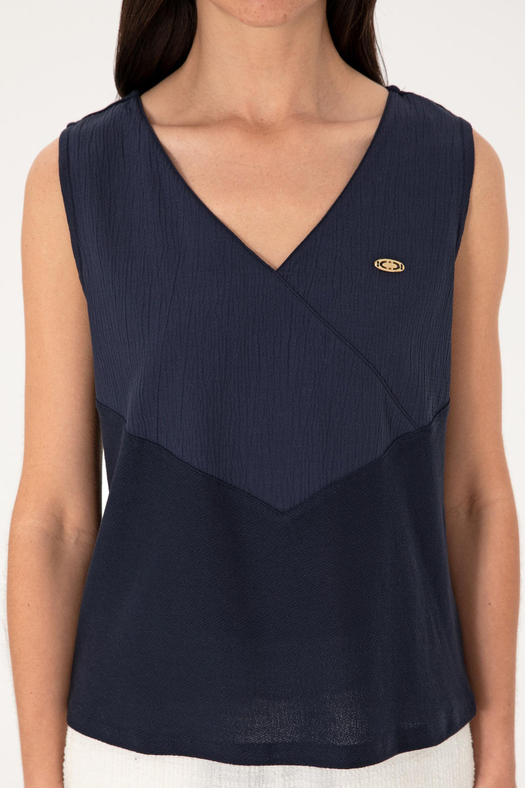 Kad_n Lacivert Ti__rt Sepette S_rpriz _ndirim - U.s. polo assn фото 6