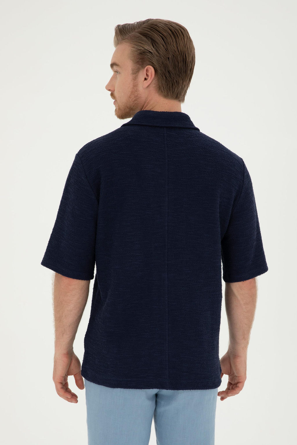 U. S. Polo Assn / Мужская темно-синяя футболка - U.s. polo assn фото 12