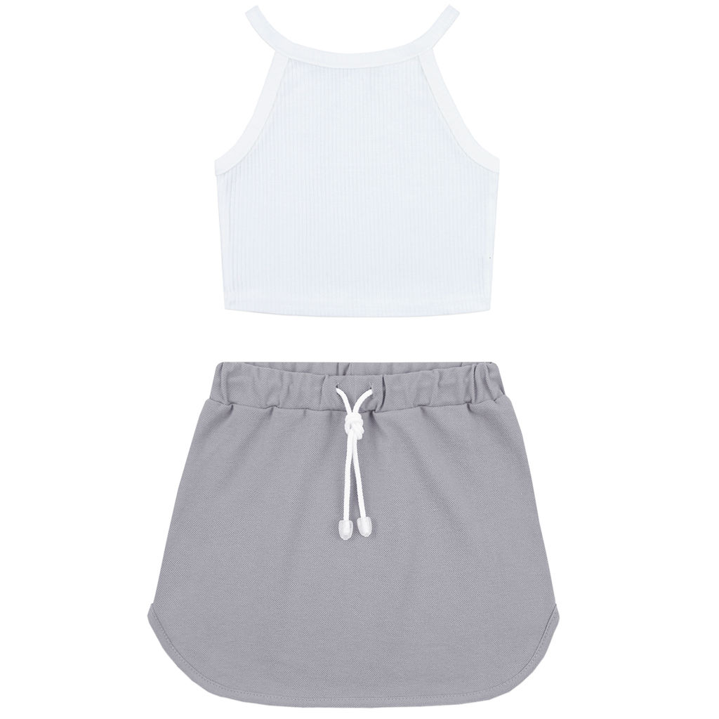 Комплект топ рибана, юбка пике 7001900303 - Youlala фото 10