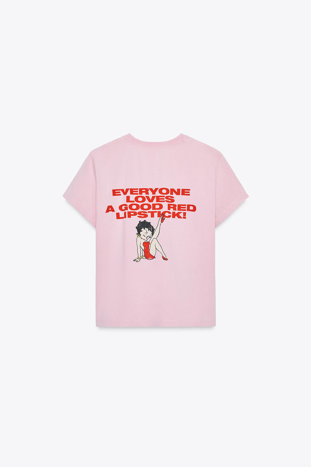 WASHED-EFFECT BETTY BOOP® T-SHIRT - Zara фото 6