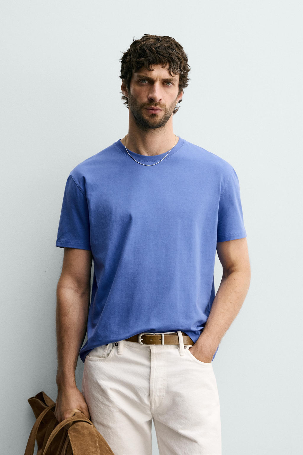 CAMISETA MEDIUM WEIGHT B?SICA /02 / Azul?n