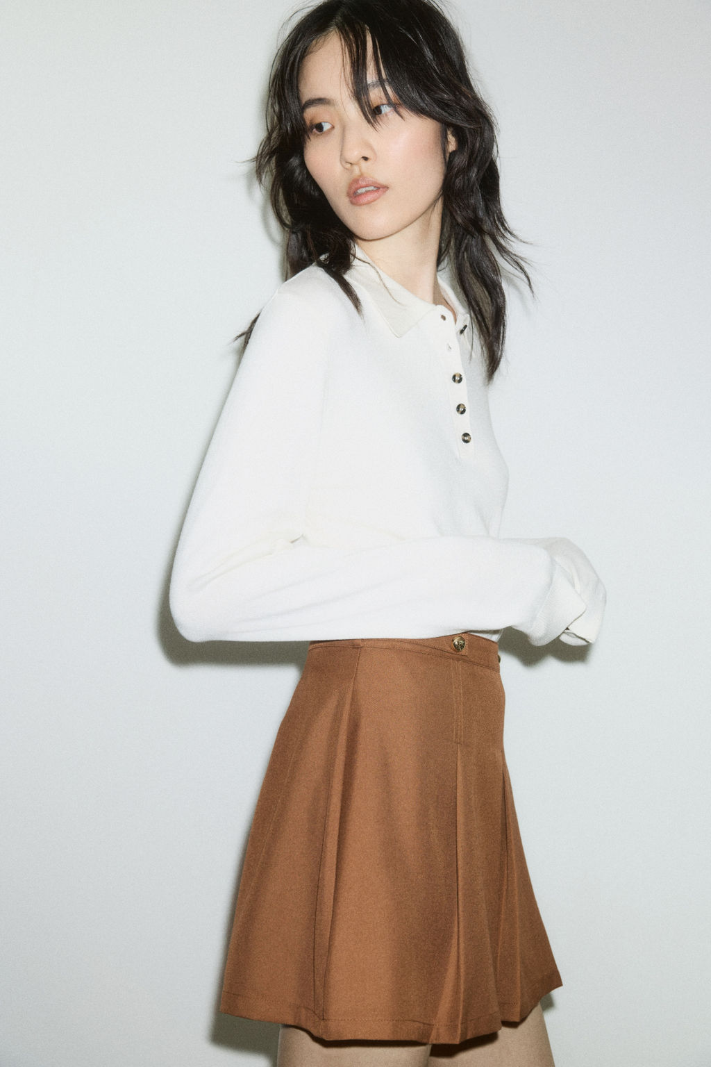 Falda pantal?n tableada - H&m фото 7