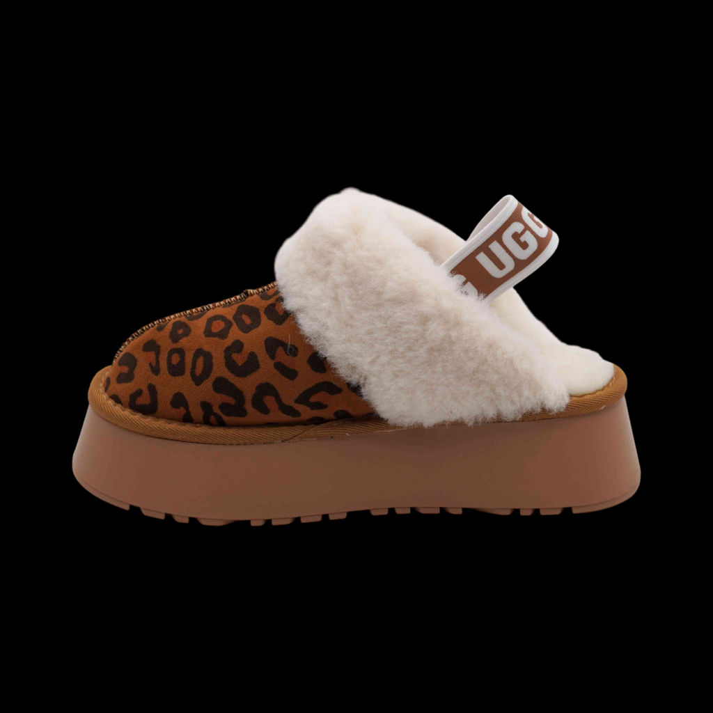 Тапочки на меху V134 коричневые