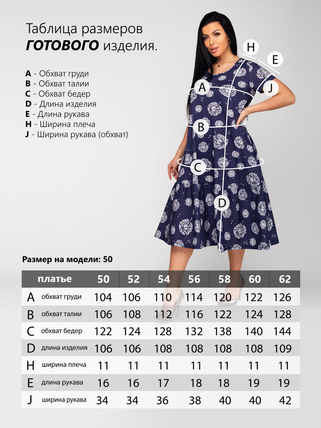 Платье женское кулирка АГНИЯ ОДУВАНЧИК - Domtrik фото 7