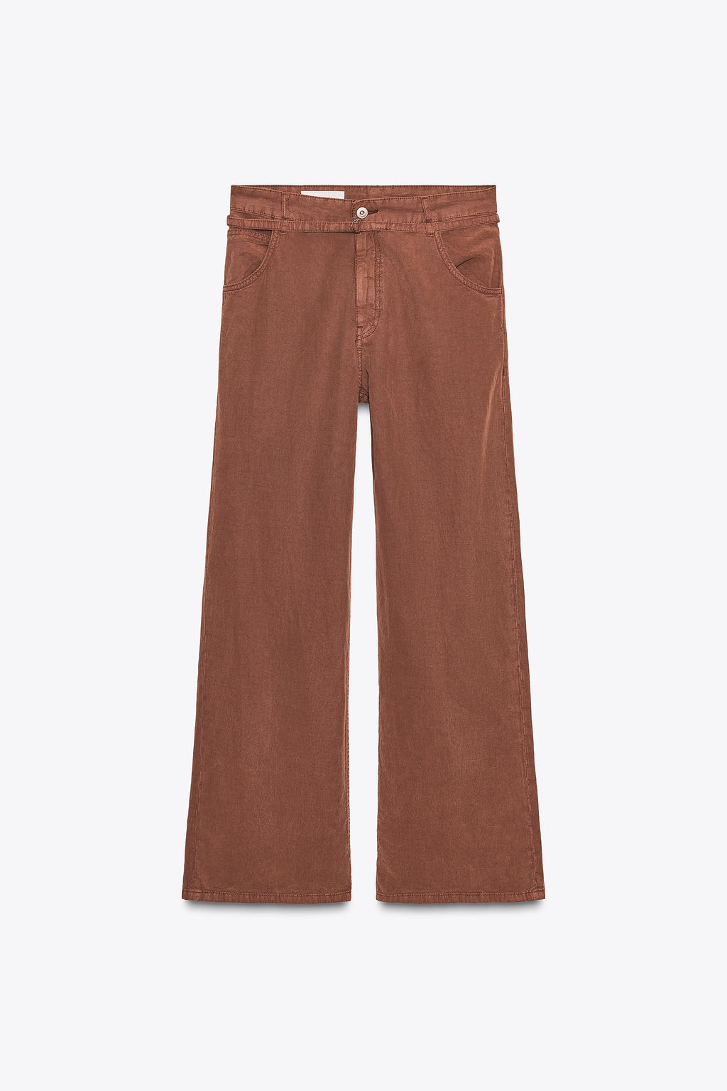 FLOWING TROUSERS WITH BELT - Zara фото 6