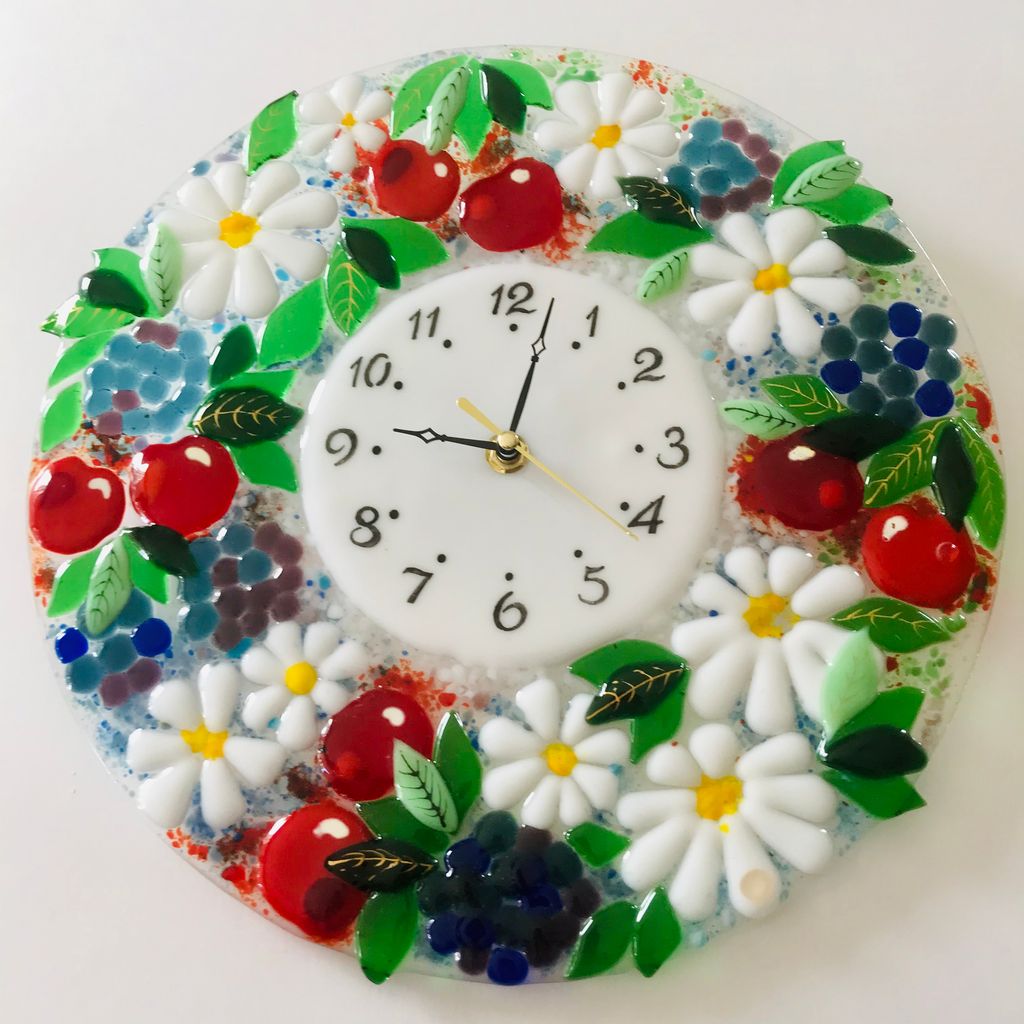 Настенные часы Дары лета - Стрекоза фото 8