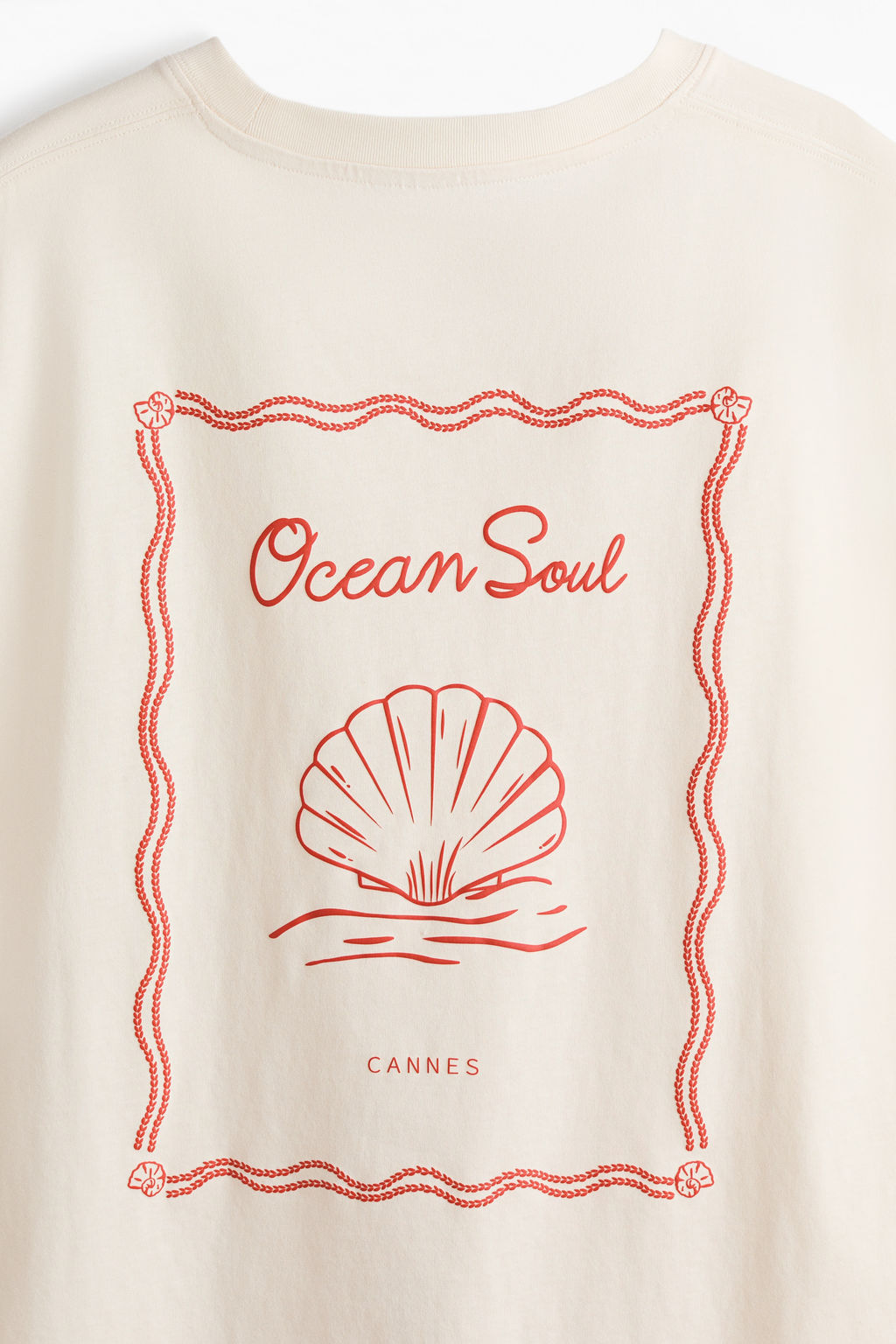 Camiseta oversize estampada - H&m фото 7
