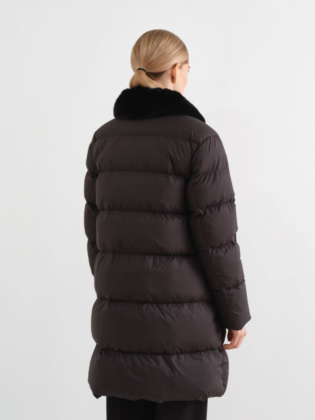 Conso/WDMF 230536 - nero Пуховое пальто  фото 4
