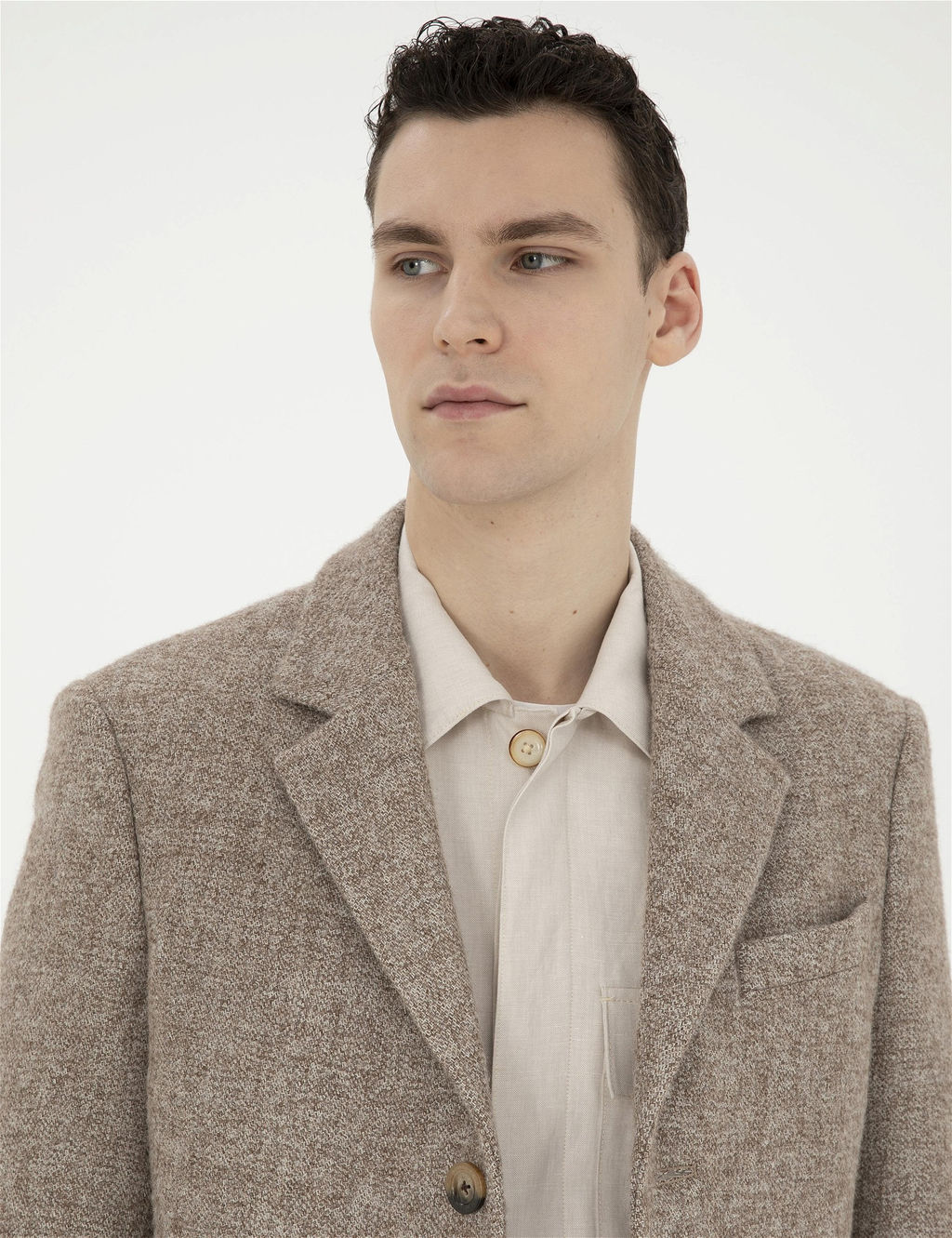 Kahverengi Y_n Kar___ml_ Slim Fit Ka_e Kaban - Pierre cardin фото 2