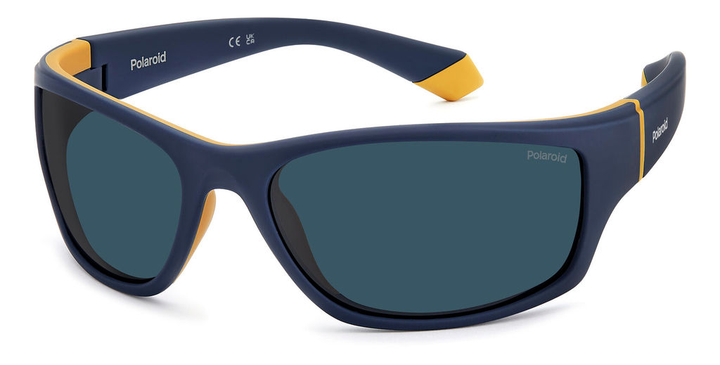 Солнцезащитные очки POLAROID PLD 2135/S Синий, мужские