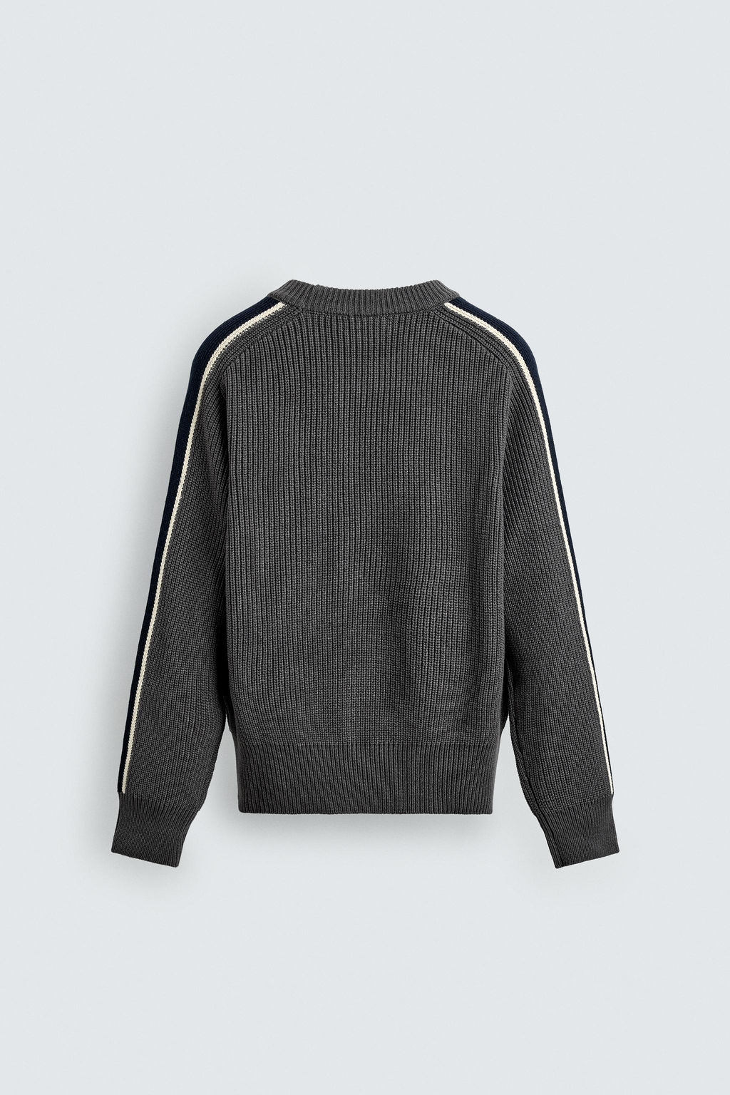 COLOUR BLOCK STRIPED SWEATER - Zara фото 8