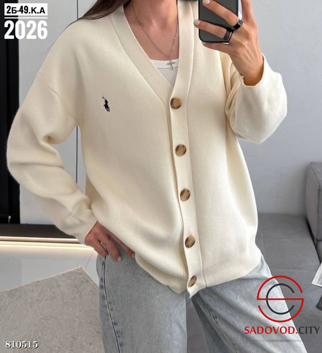 Кардиган женский на пуговицах - Bruno фото 4