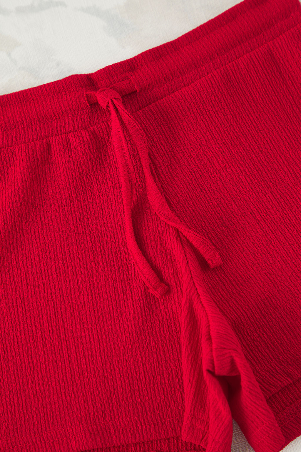 Lacivert K?z Cocuk Basic Dokulu Orme Sort & Bermuda TKDSS25SR00022 - Trendyolmilla фото 4